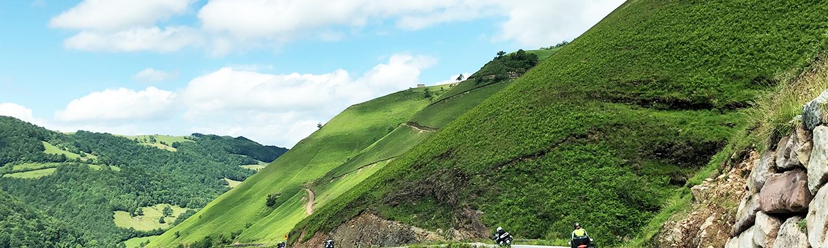 Ruta en moto Europa Norte España Verde