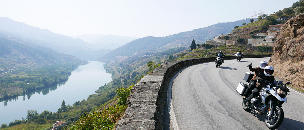 Ruta en moto Portugal España Tierra de vinos